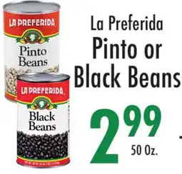 Garden Fresh Market La Preferida Pinto or Black Beans offer
