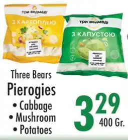 Garden Fresh Market Three Bears Pierogies offer