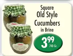 Garden Fresh Market Square Old Style Cucumbers in Brine offer