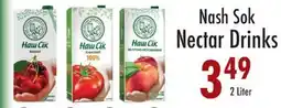 Garden Fresh Market Nash Sok Nectar Drinks offer