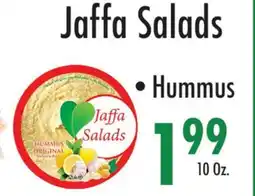 Garden Fresh Market Jaffa Salads Hummus offer