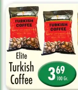 Garden Fresh Market Elite Turkish Coffee offer