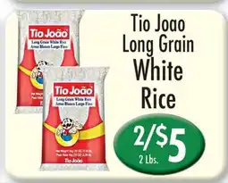 Garden Fresh Market Tio Joao Long Grain White Rice offer