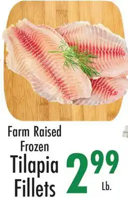 Garden Fresh Market Farm Raised Frozen Tilapia Fillets offer
