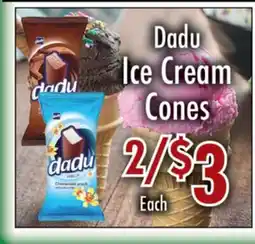 Garden Fresh Market Dadu Ice Cream Cones offer