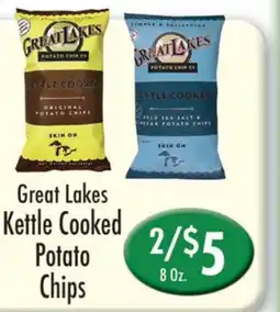Garden Fresh Market Great Lakes Kettle Cooked Potato Chips offer