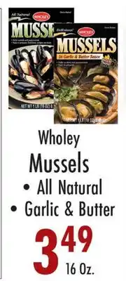 Garden Fresh Market Wholey Mussels offer