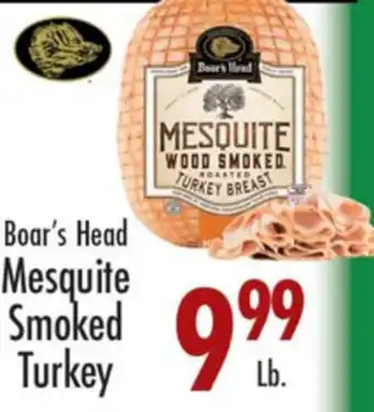 Garden Fresh Market Boar's Head Mesquite Smoked Turkey offer
