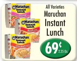 Garden Fresh Market All Varieties Maruchan Instant Lunch offer
