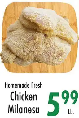 Garden Fresh Market Homemade Fresh Chicken Milanesa offer