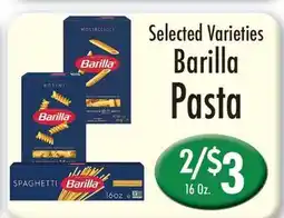 Garden Fresh Market Barilla Pasta offer