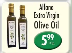 Garden Fresh Market Alfano Extra Virgin Olive Oil offer