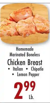 Garden Fresh Market Homemade Marinated Boneless Chicken Breast offer
