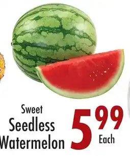 Garden Fresh Market Sweet Seedless Watermelon offer