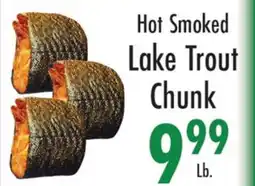 Garden Fresh Market Hot Smoked Lake Trout Chunk offer