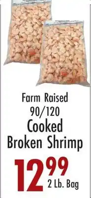 Garden Fresh Market Farm Raised 90/120 Cooked Broken Shrimp offer