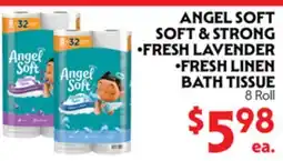 La Chiquita Food Market ANGEL SOFT SOFT & STRONG • FRESH LAVENDER • FRESH LINEN BATH TISSUE offer