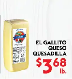 La Chiquita Food Market EL GALLITO QUESO QUESADILLA offer