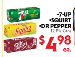 La Chiquita Food Market •7-UP •SQUIRT •DR PEPPER offer