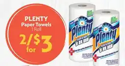La Chiquita Food Market PLENTY Paper Towels offer