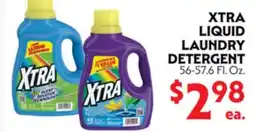La Chiquita Food Market XTRA LIQUID LAUNDRY DETERGENT offer