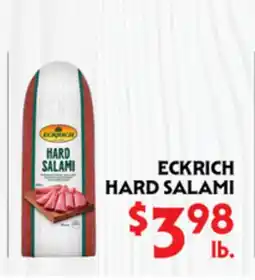 La Chiquita Food Market ECKRICH HARD SALAMI offer