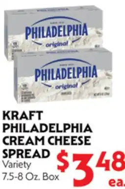 La Chiquita Food Market KRAFT PHILADELPHIA CREAM CHEESE SPREAD offer