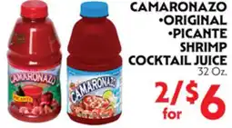 La Chiquita Food Market CAMARONAZO •ORIGINAL •PICANTE SHRIMP COCKTAIL JUICE offer