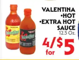 La Chiquita Food Market VALentina • HOT • EXTRA HOT SAUCE offer