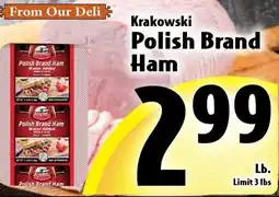 Butera Krakowski polish brand ham offer