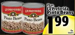 Butera La Preferida pinto beans offer