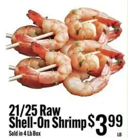 Jons International 21/25 Raw Shell-On Shrimp offer