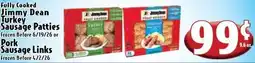 Butera Jimmy Dean Fully Cooked Turkey Sausage Patties or Pork Sausage Links offer