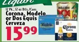 Butera Corona Modelo or Dos Equis Cerveza offer
