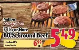 Butera Fresh Lean Family Pack Ground Beef offer