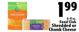 Butera Food Club Shredded or Chunk Cheese offer