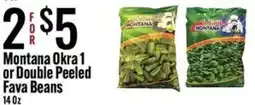 Jons International Montana Okra or Double Peeled Fava Beans offer