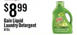 Jons International Gain liquid laundry detergent offer
