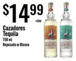 Jons International Cazadores Tequila offer