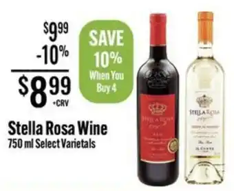 Jons International Stella Rosa Wine offer