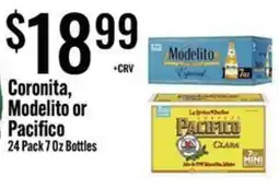 Jons International Coronita, Modelito or Pacifico offer