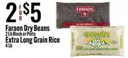 Jons International Faraon dry beans offer