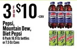 Jons International Pepsi, Mountain Dew, Diet Pepsi offer