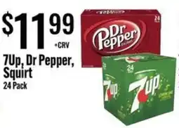 Jons International 7Up, Dr Pepper, Squirt offer
