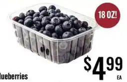 Jons International Blueberries offer