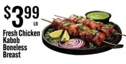 Jons International Fresh Chicken Kabob Boneless Breast offer