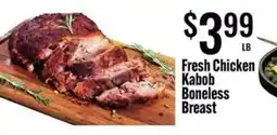 Jons International Fresh Chicken Kabob Boneless Breast offer