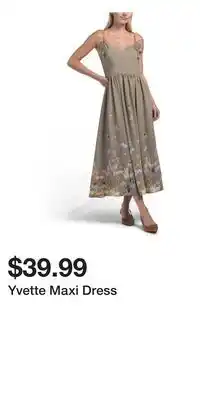 TJ Maxx Yvette Maxi Dress offer