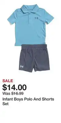 TJ Maxx Infant Boys Polo And Shorts Set offer