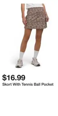TJ Maxx Skort With Tennis Ball Pocket offer